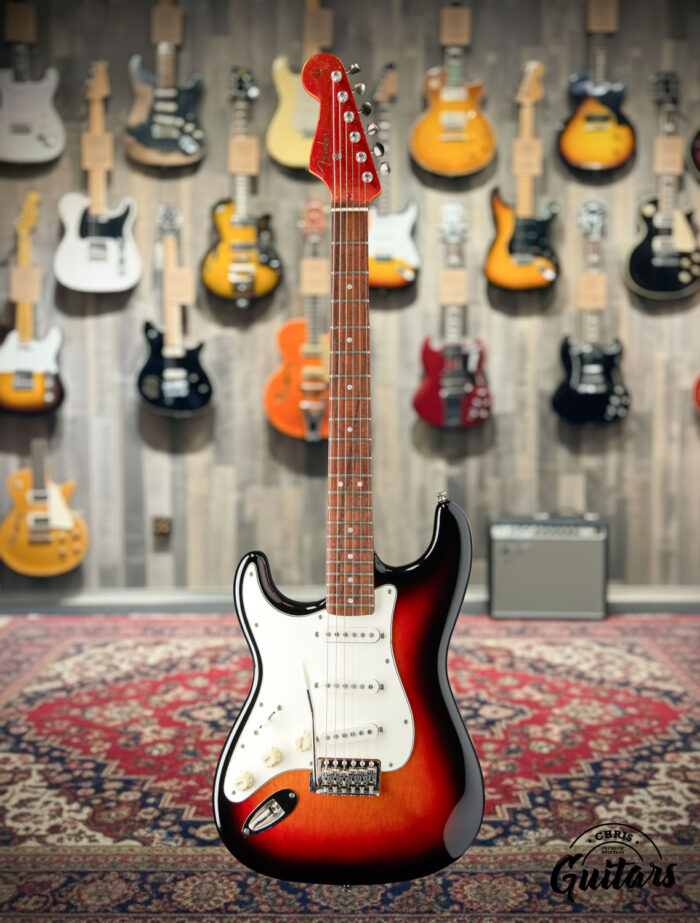 Fender Stratocaster Squier 3TS Gaucher
